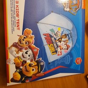 Paw patrol tent new!